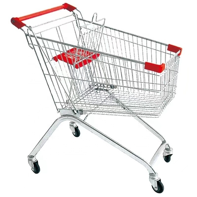 La charge/simples forts installent le chariot en gros de chariot en métal de centre commercial de supermarché de stockage d'usine d'ation
