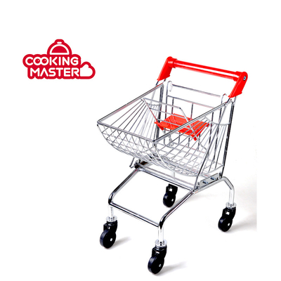 Children Iron Shopping Trolley Toy Shopping Cart Toys